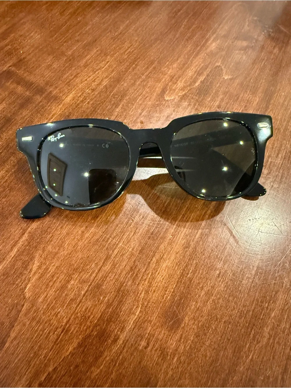 Ray-Ban Men’s Black Frame Black Lens Sunglasses